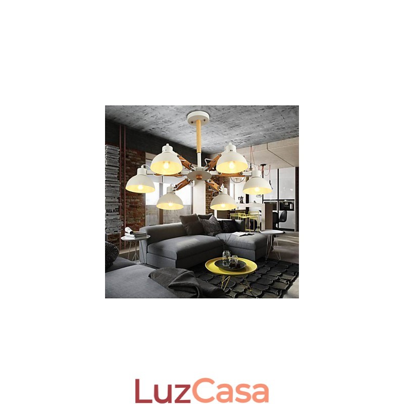 Lustre Mini Estilo Moderno Contemporâneo Metal