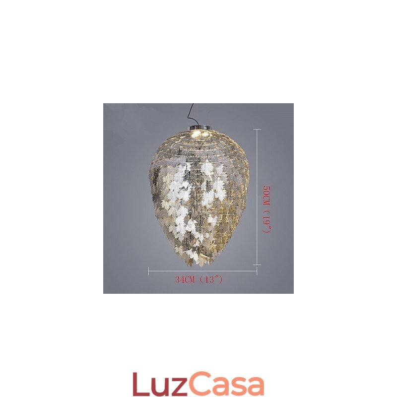 Lanterna clássica tradicional galvanizada para lustre de metal estilo mini