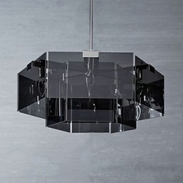 Pintura rústica Lodge Feature para designers Metal Indoor 6 lâmpadas Chandelier
