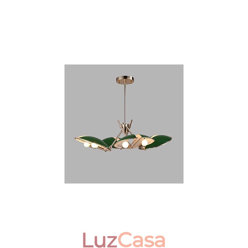 Lustre de teto moderno e minimalista com personalidade