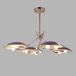 Lustre de teto moderno e minimalista com personalidade