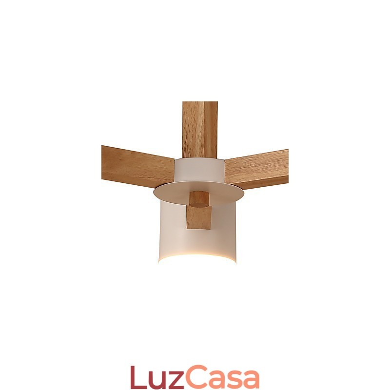3 Luzes Lustre Moderno Contemporâneo Tradicional Clássico Vintage Country Madeira Característica para Madeira