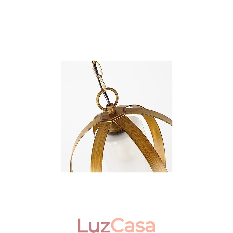 Loft Metal Amercian Estilo Industrial Pintura Cor com Vidro Lustre Europeu Lâmpada Pendente Decorativa Interna