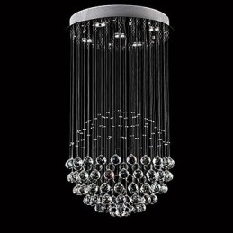 Moderno Contemporâneo Tradicional Clássico Rústico Lodge Vintage Country Island Cristal Galvanizado Metal Pendente Luz