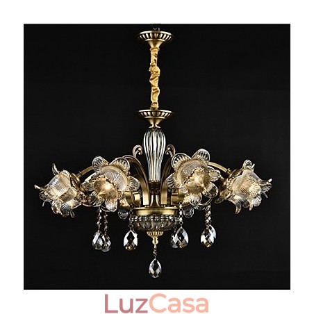 Pintura rústica de chalé para designers, lustre de 2 lâmpadas em metal para lojas internas Pintura rústica de chalé para designers, lustre de 2 lâmpadas em metal para lojas internas