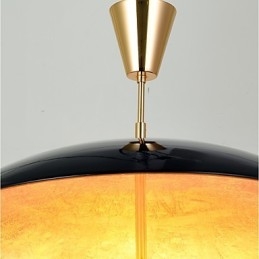 Lustre de 5 luzes Brief Art Moderno Luminária pendente contemporânea