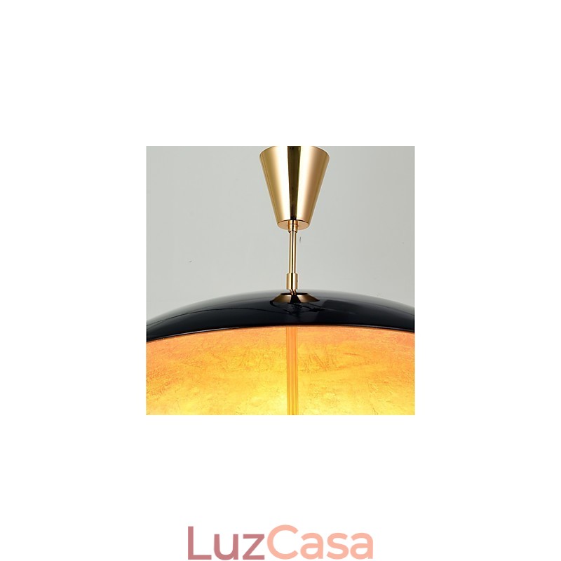 Lustre de 5 luzes Brief Art Moderno Luminária pendente contemporânea