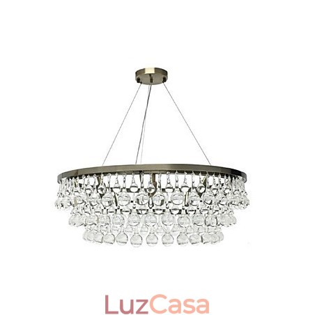Lustre de metal tradicional clássico galvanizado para designers Lustre de metal tradicional clássico galvanizado para designers