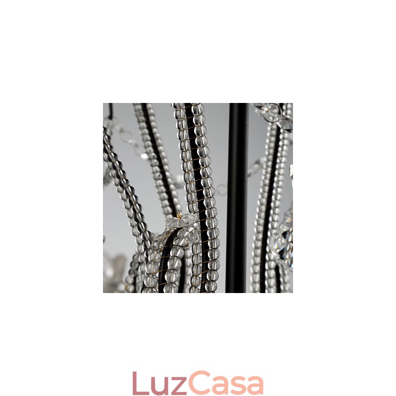8 Luzes Lustre de Cristal Moderno Contemporâneo Tradicional Clássico Rústico Lodge Vintage Retro