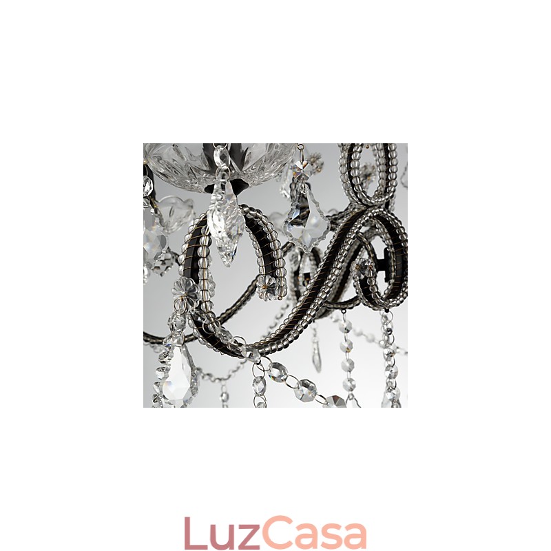 8 Luzes Lustre de Cristal Moderno Contemporâneo Tradicional Clássico Rústico Lodge Vintage Retro