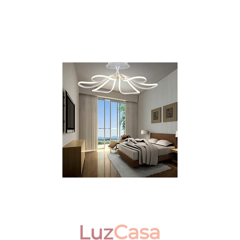 Luminária de teto embutida estilo moderno e contemporâneo mini