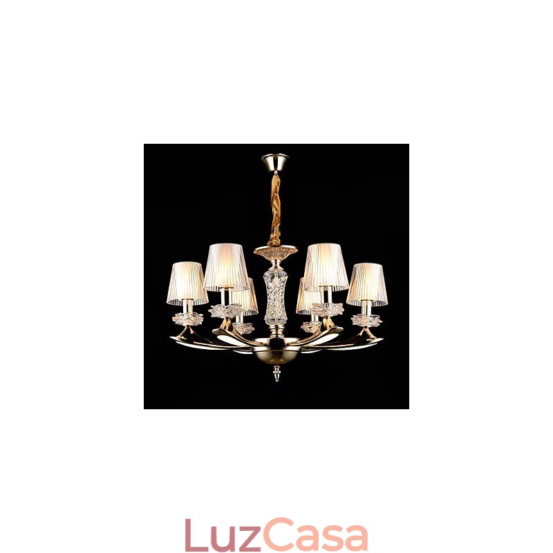 Moderno Contemporâneo Tradicional Clássico Liga de Zinco Recurso para Cristal Mini Estilo Metal Pendente Luz