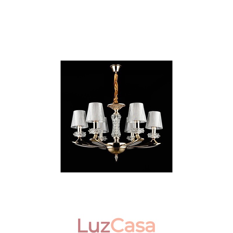 Moderno Contemporâneo Tradicional Clássico Liga de Zinco Recurso para Cristal Mini Estilo Metal Pendente Luz