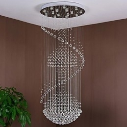 Moderno lustre de cristal pendente de teto luminárias de iluminação suspensas para casa luminárias