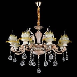 Moderno Contemporâneo Tradicional Clássico Liga de Zinco Recurso para Cristal Mini Estilo Metal Pendente Luz