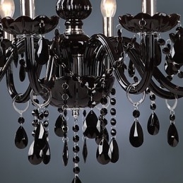 Característica eletrogalvanizada contemporânea moderna para lustre de cristal