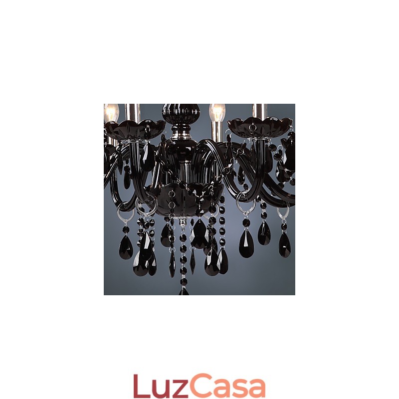 Característica eletrogalvanizada contemporânea moderna para lustre de cristal