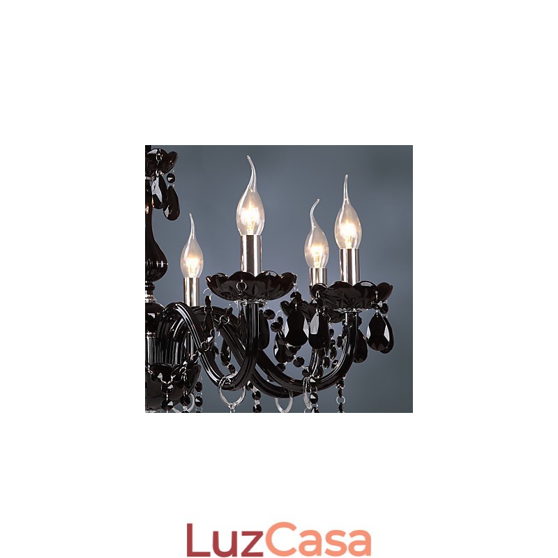 Característica eletrogalvanizada contemporânea moderna para lustre de cristal