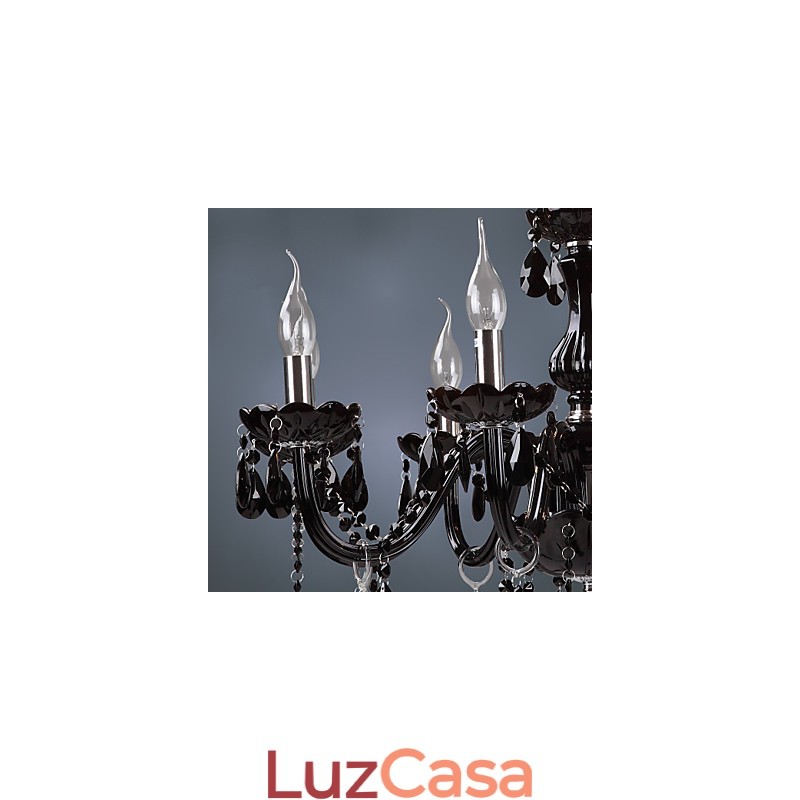 Característica eletrogalvanizada contemporânea moderna para lustre de cristal