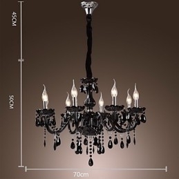 Característica eletrogalvanizada contemporânea moderna para lustre de cristal