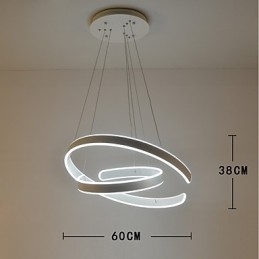 Norte da Europa Simples Atmosfera Criativa Lustre Lâmpada a Cantina Decorar Luminária