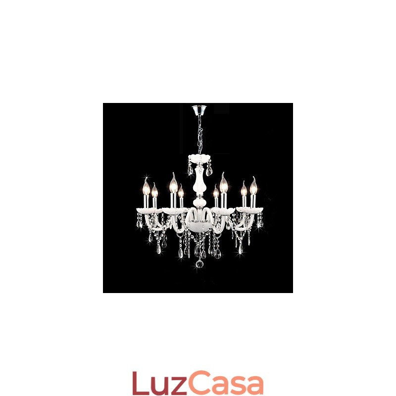 Moderno Contemporâneo Tradicional Clássico Outros Característica para Cristal Vela Estilo Lustre de Vidro