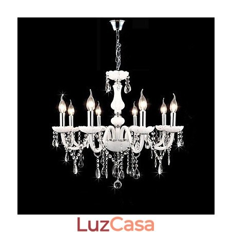 Moderno Contemporâneo Tradicional Clássico Outros Característica para Cristal Vela Estilo Lustre de Vidro