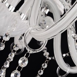 Moderno Contemporâneo Tradicional Clássico Outros Característica para Cristal Vela Estilo Lustre de Vidro