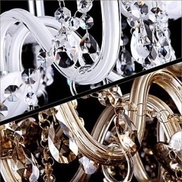 Moderno Contemporâneo Tradicional Clássico Outros Característica para Cristal Vela Estilo Lustre de Vidro