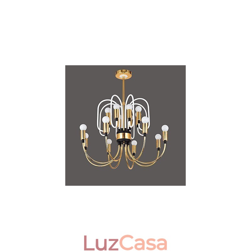 Lustre moderno e contemporâneo personalizado estilo mini