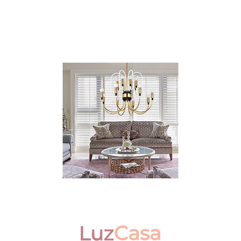 Lustre moderno e contemporâneo personalizado estilo mini