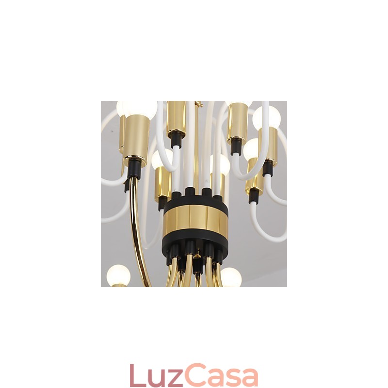 Lustre moderno e contemporâneo personalizado estilo mini