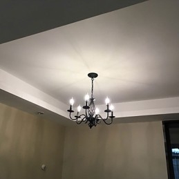 Artístico chique e moderno Outros apresentam para lustre de metal estilo vela em ambientes internos com 6 lâmpadas