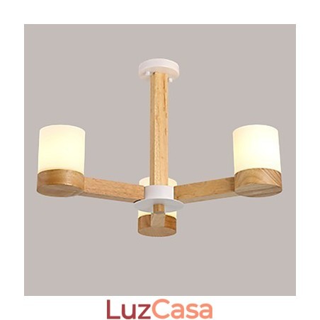3 Luzes Lustre Moderno Contemporâneo Tradicional Clássico Vintage Country Madeira Característica para Madeira 3 Luzes Lustre Moderno Contemporâneo Tradicional Clássico Vintage Country Madeira Característica para Madeira
