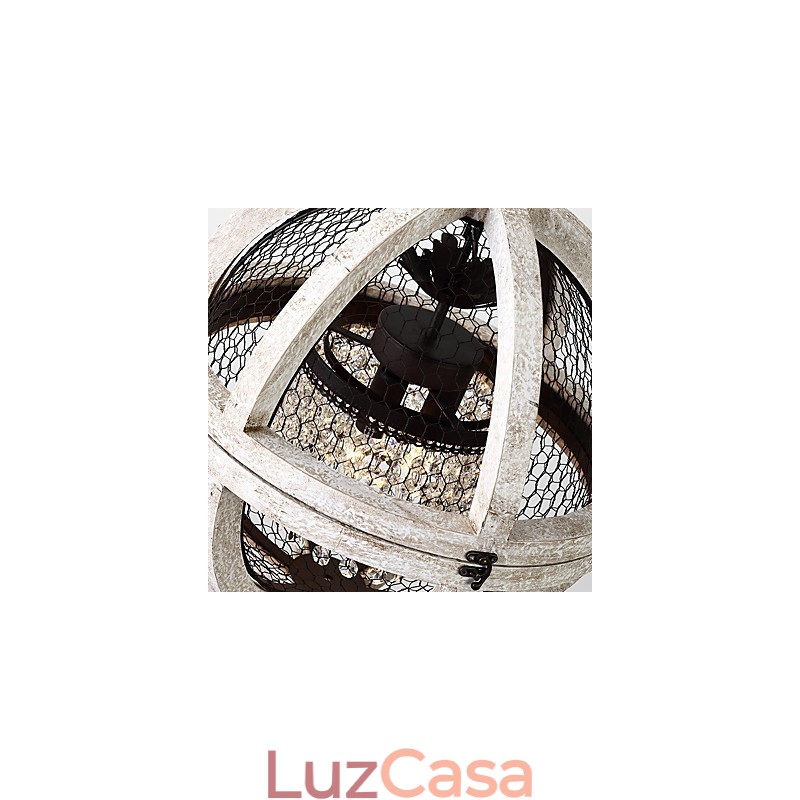 Vintage Metal Amercian Industrial Loft Pintura Cor Lustre de Madeira Lâmpada Pendente Decoração Interna Lâmpada