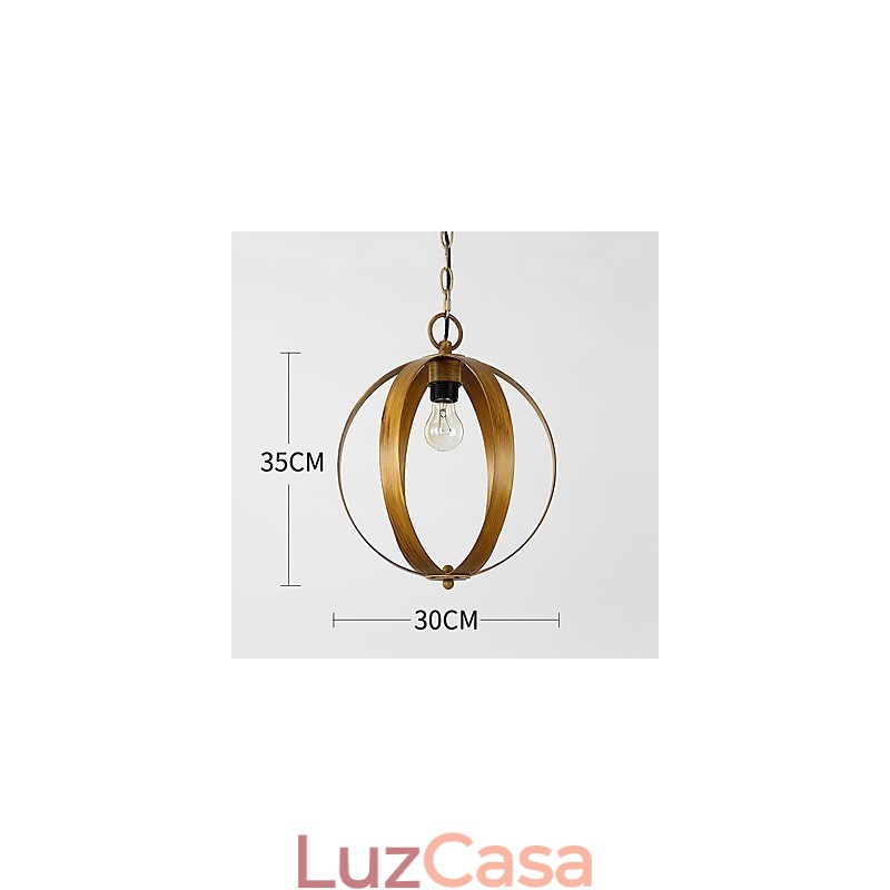 Loft Metal Amercian Estilo Industrial Pintura Cor Lustre Europeu Lâmpada Pendente Decoração Interna Lâmpada