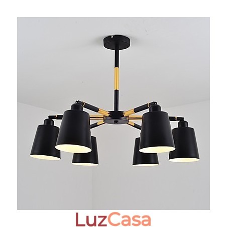 Luminária pendente tradicional clássica com pintura para estilo mini madeira bambu Luminária pendente tradicional clássica com pintura para estilo mini madeira bambu