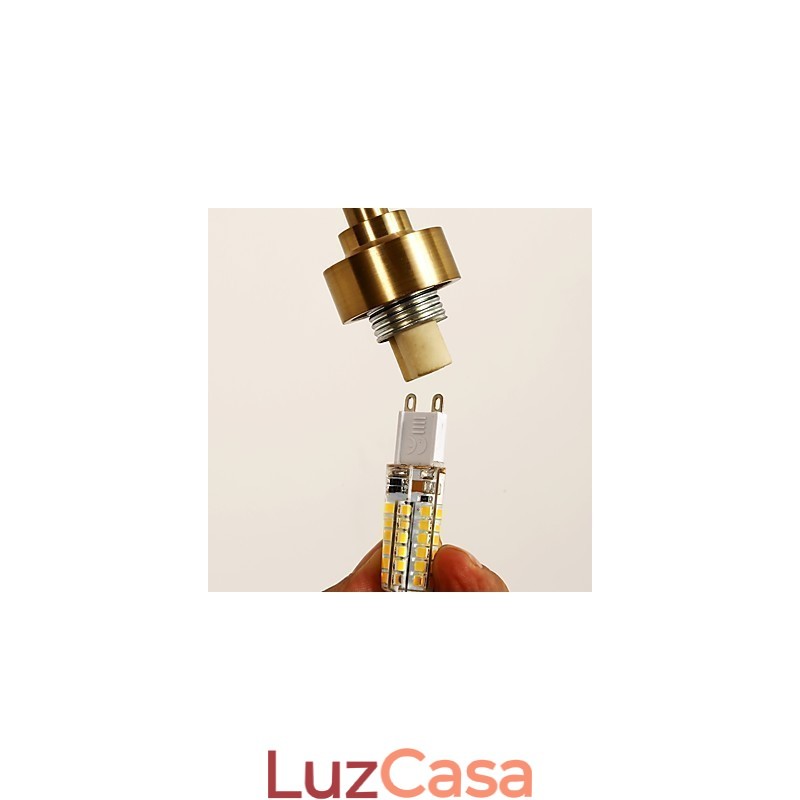 Lustre moderno e contemporâneo personalizado estilo mini de 5 luzes