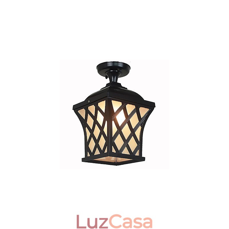 Lâmpada rural americana jardim pátio porta ao ar livre à prova d'água uva droplight