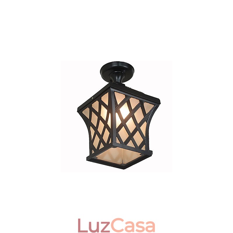 Lâmpada rural americana jardim pátio porta ao ar livre à prova d'água uva droplight