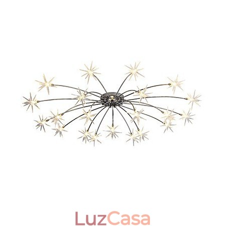 Recurso cromado contemporâneo moderno para lustre infantil de metal de designers de estilo mini Recurso cromado contemporâneo moderno para lustre infantil de metal de designers de estilo mini