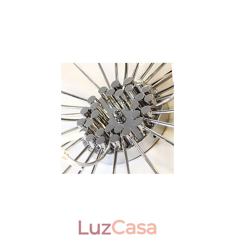 Recurso cromado contemporâneo moderno para lustre infantil de metal de designers de estilo mini