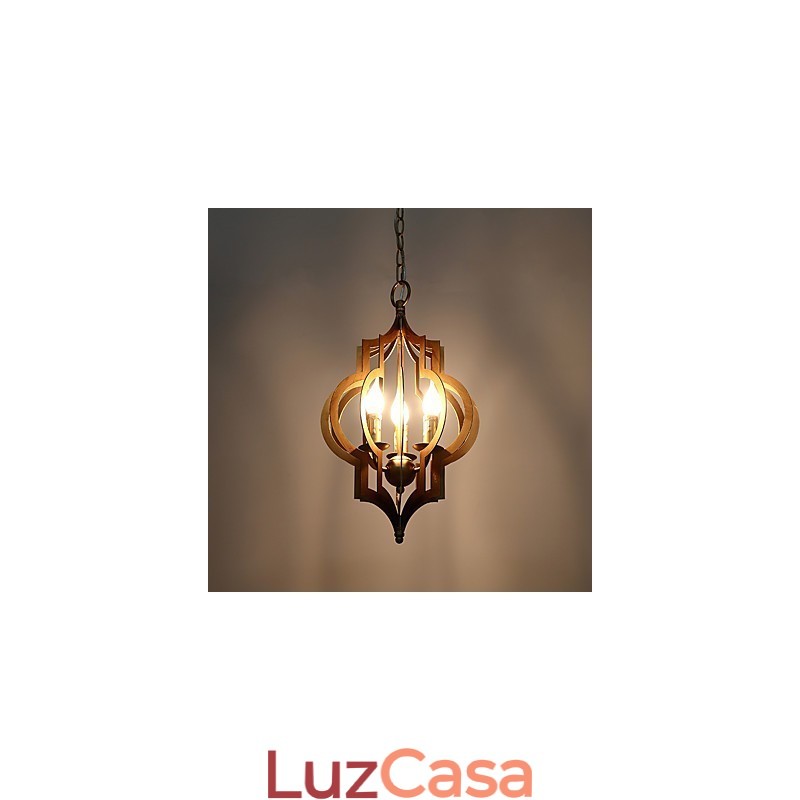 Vintage Metal Amercian Industrial Loft Pintura Cor Lustre Europeu Lâmpada Pendente Decoração Interna Lâmpada