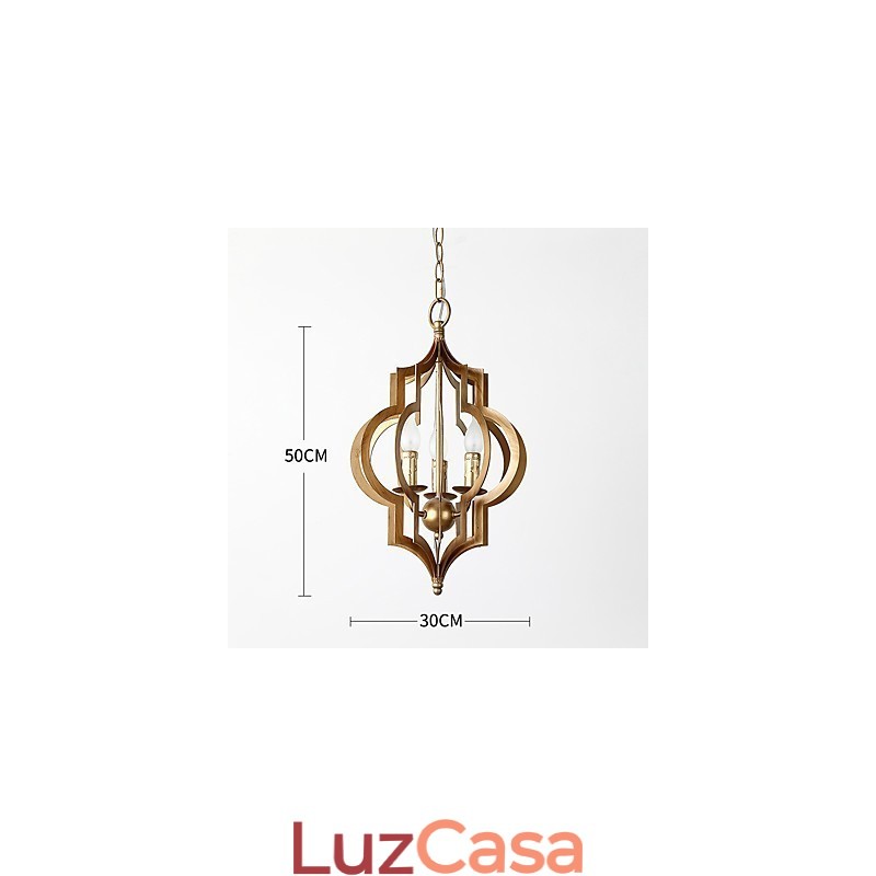 Vintage Metal Amercian Industrial Loft Pintura Cor Lustre Europeu Lâmpada Pendente Decoração Interna Lâmpada