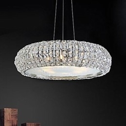 Lustre de Cristal Moderno Contemporâneo Cristal