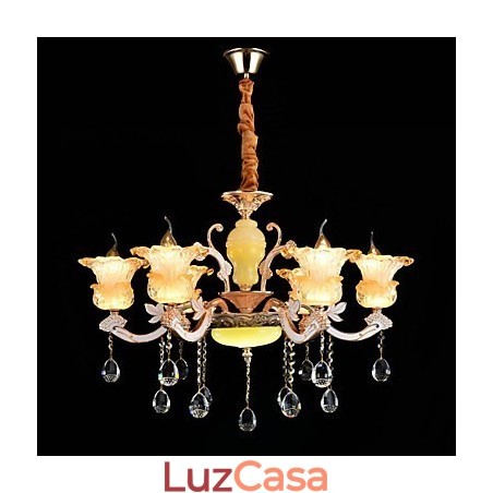 Moderno Contemporâneo Tradicional Clássico Liga de Zinco Recurso para Cristal Mini Estilo Metal Pendente Luz Moderno Contemporâneo Tradicional Clássico Liga de Zinco Recurso para Cristal Mini Estilo Metal Pendente Luz