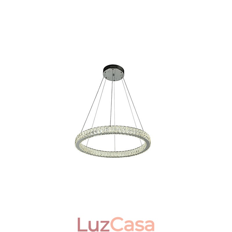 Anel regulável Indoo Luz de teto Pendente Luz moderna Lustre Iluminação Lustre Lâmpada com controle remoto