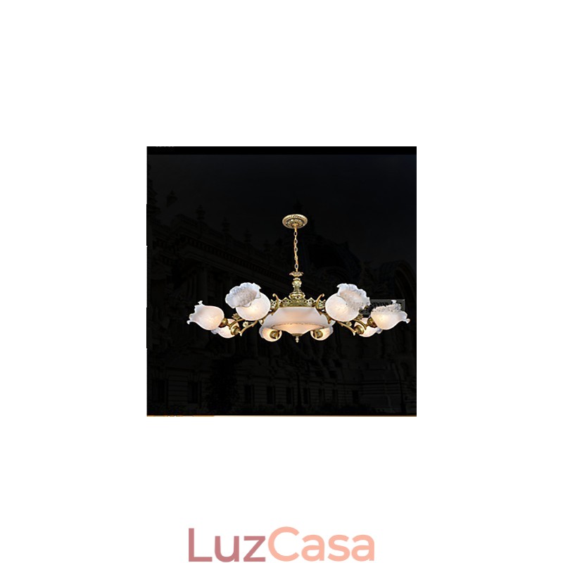 Lustre Tradicional Clássico Vintage Retro Metal