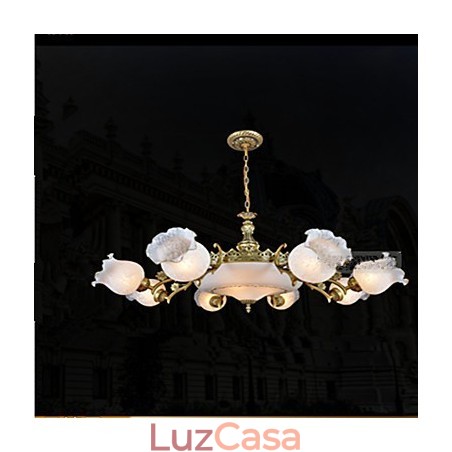 Lustre Tradicional Clássico Vintage Retro Metal Lustre Tradicional Clássico Vintage Retro Metal