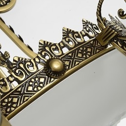 Pintura Clássica Tradicional Recurso para Mini Lustre de Metal Estilo